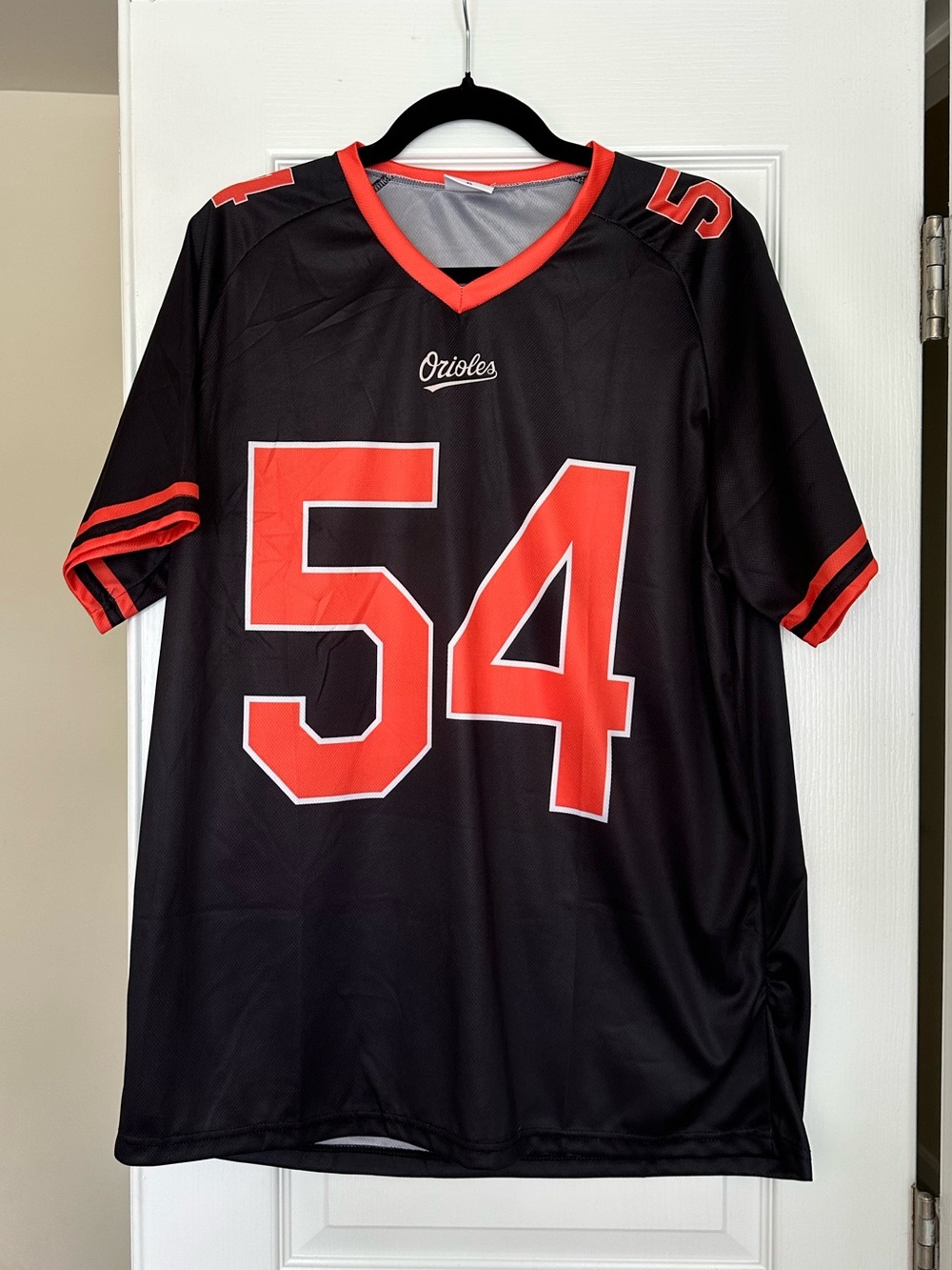 MLB Baltimore Orioles Birdland 54 Football Style Jersey